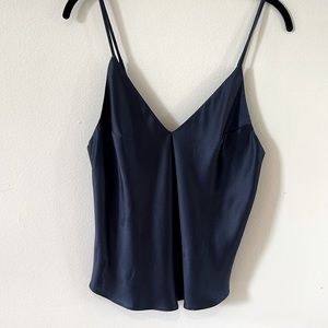 Fleur du mal Navy v neck cami